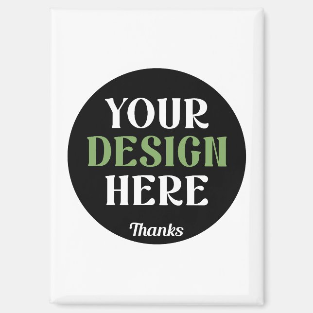 Aimant baiser personnalisé, unique, élégant et minimalist (Recto)