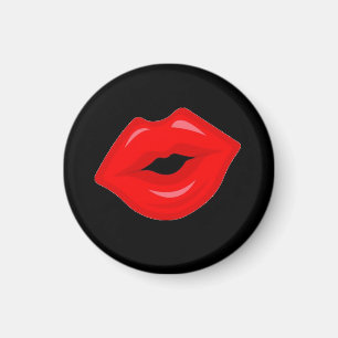 Aimant Baiser rouge de lèvres