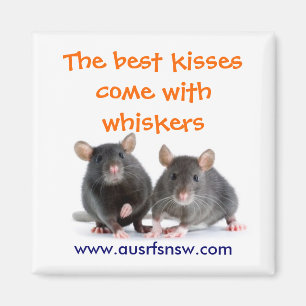 Aimant Baisers de favori (rat)