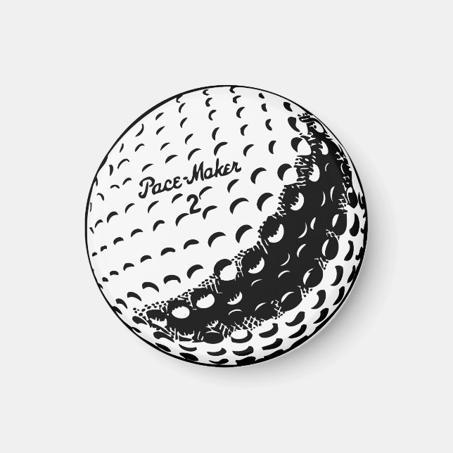 Aimant Bal de golf (Devant)