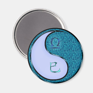 Aimant Balance & Serpent d'eau