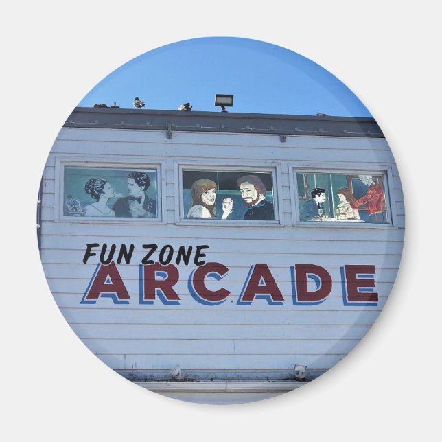 Aimant Balboa Fun Zone, Newport Beach, Californie (Devant)