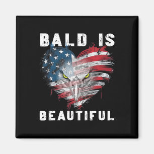 Aimant Bald est magnifique 4 juillet fête de l'Indépendan