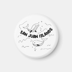 Aimant Baleines des îles San Juan