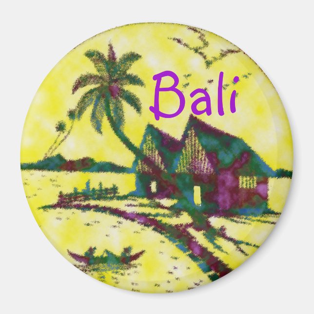 Aimant Bali Indonésie (Devant)