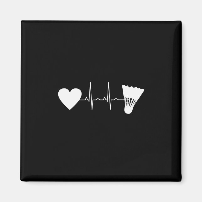 Aimant Ball de Badminton (Devant)