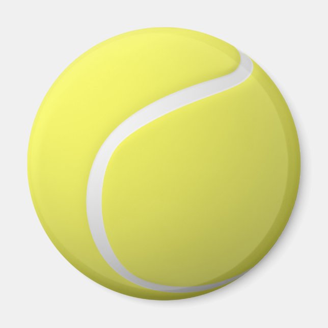 Aimant balle de tennis 3D (Devant)