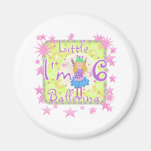 Aimant Ballerina 6e anniversaire