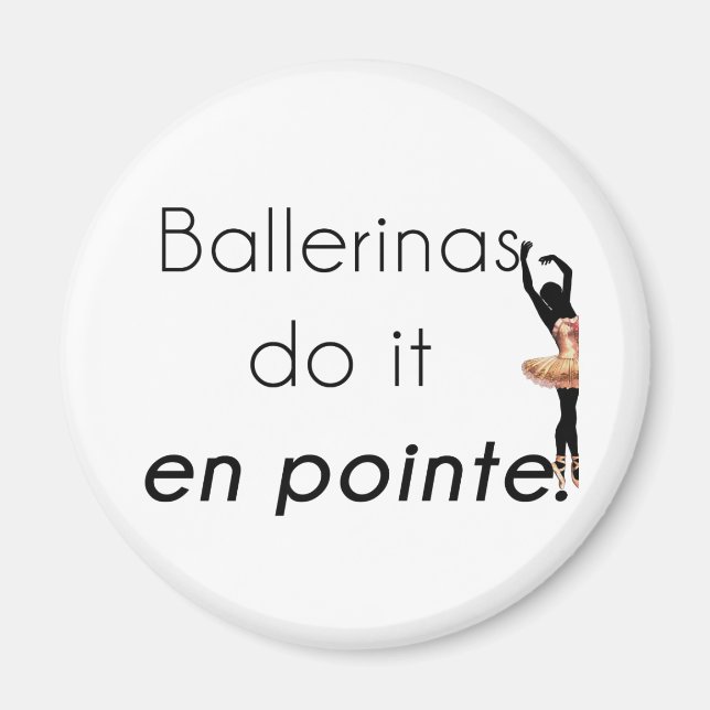Aimant Ballerinas donc ! (Devant)