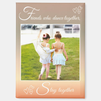 Aimant Ballet Best Friends Cute Dance Citation & Photo