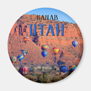 Aimant Ballons à air chauds de Kanab Utah