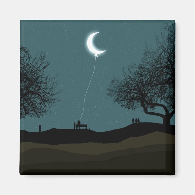 Aimant Ballons de lune (Devant)