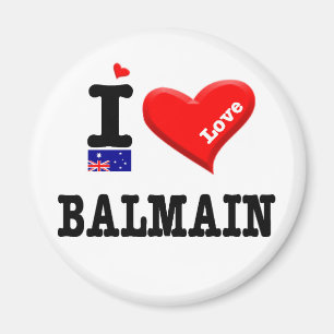 Aimant BALMAIN - I Love