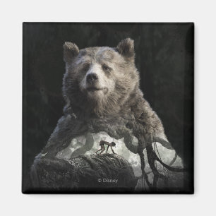 Aimant Baloo et Mowgli  Le Livre de la jungle