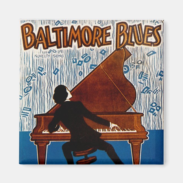Aimant Baltimore Blues (Devant)