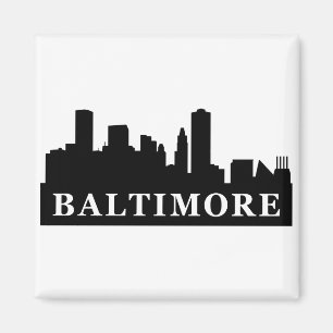 Aimant Baltimore Skyline