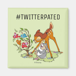 Aimant Bambi Et Thumper Rire Des Oiseaux