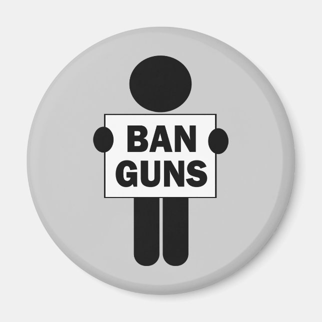 Aimant Ban Guns (Devant)
