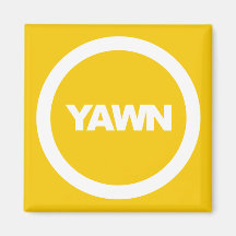 Banana Yawn Brand Dorm Frigo
