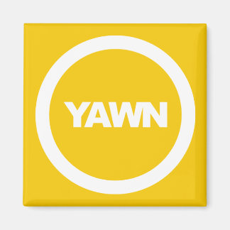 Aimant Banana Yawn Brand Dorm Frigo
