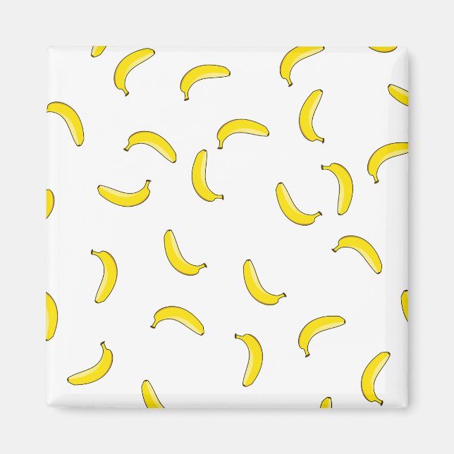 Aimant Banane blanche (Devant)