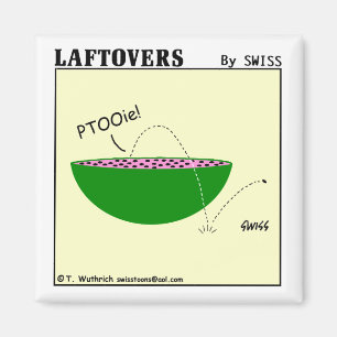 Aimant Bande dessinée drôle mignonne Laftovers de