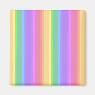 Aimant Bandes arc-en-ciel pastel