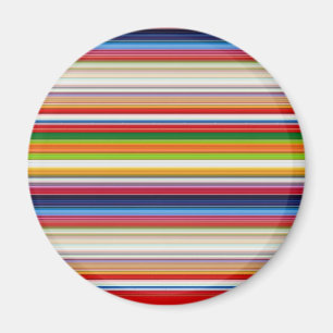 Aimant Bandes chaudes et colorées
