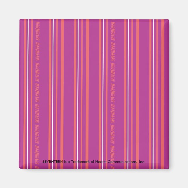Aimant Bandes minces violettes (Devant)