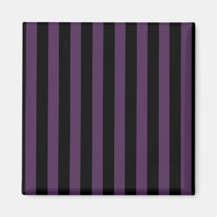 Aimant Bandes violettes foncées et noires