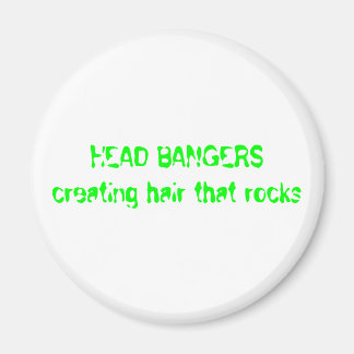 Aimant BANGERS DE TÊTE création de cheveux qui roche