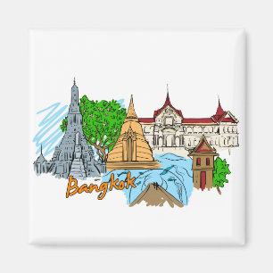 Aimant Bangkok - la Thaïlande