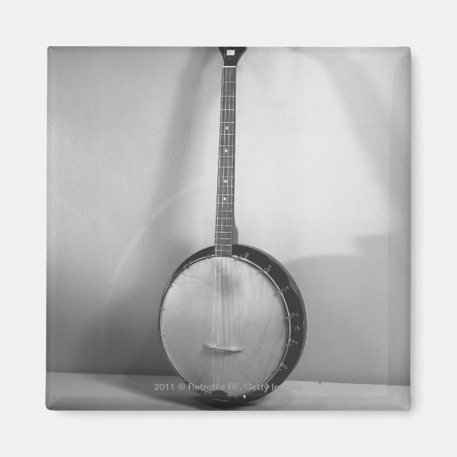 Aimant Banjo B&W (Devant)