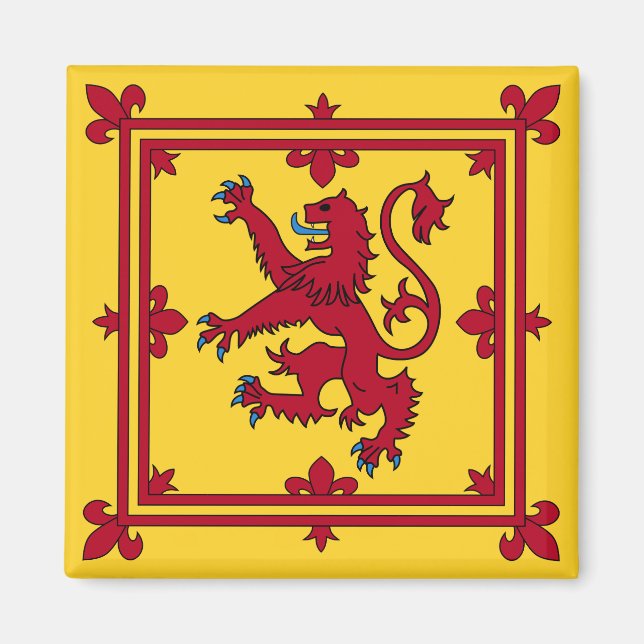 Aimant Bannière royale - Écosse (Devant)