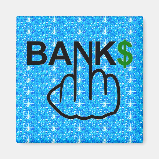 Aimant Banques d'aimant endommagées (Devant)