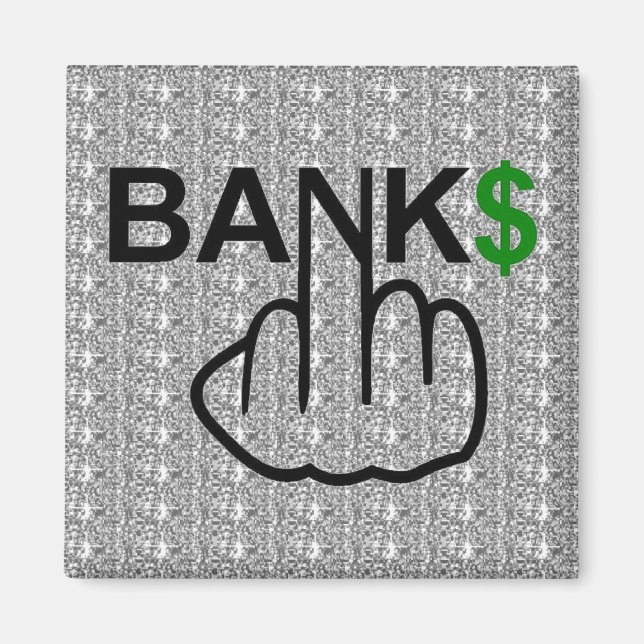 Aimant Banques d'aimant endommagées (Devant)