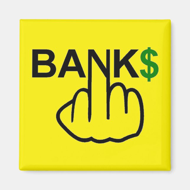 Aimant Banques d'aimant endommagées (Devant)