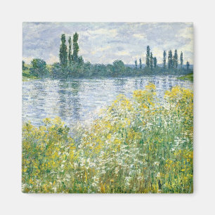Aimant Banques de Claude Monet   de la Seine, Vetheuil,