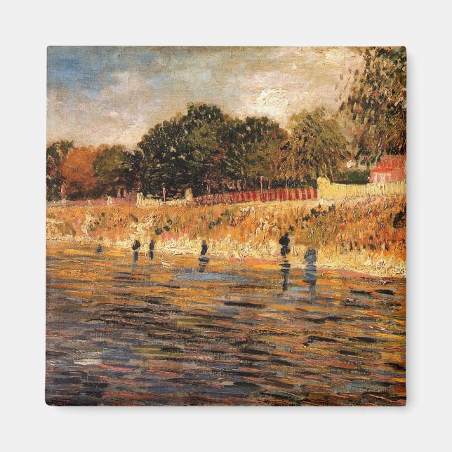Aimant Banques de la Seine par Vincent van Gogh (Devant)