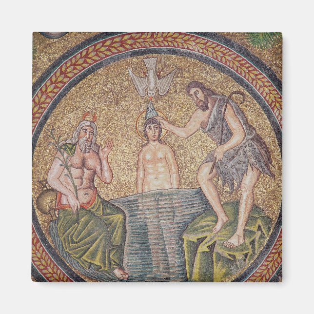 Aimant Baptême du Christ par Jean le Baptiste (Devant)