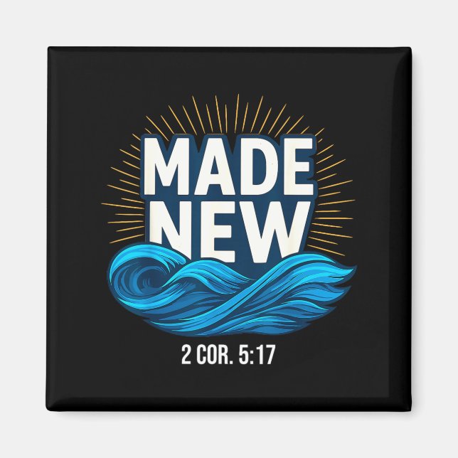 Aimant Baptized Made New Baptism  (Devant)