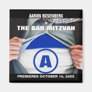 Aimant Bar Mitzvah Hero Enregistrer l'aimant de la date