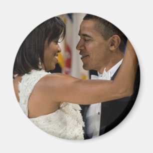 Aimant Barack et Michelle Obama