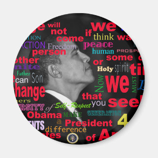 Aimant Barack Obama Change citation