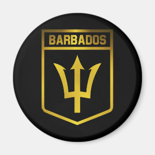Aimant Barbade Emblem