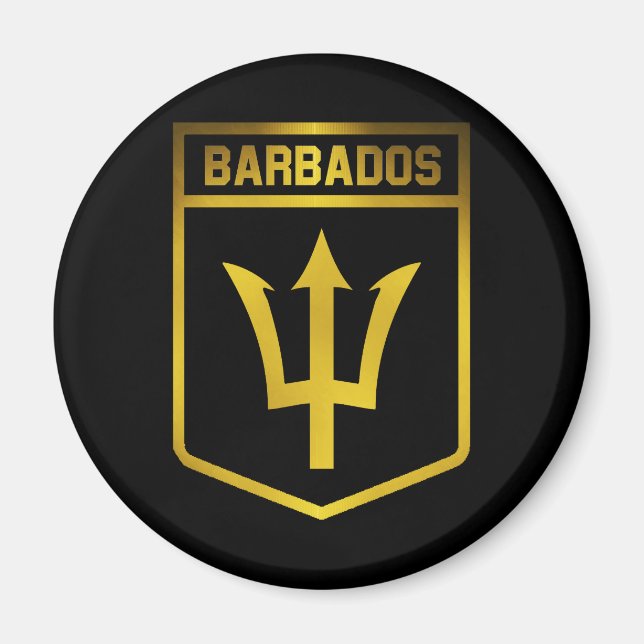 Aimant Barbade Emblem (Devant)