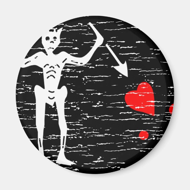 Aimant Barbe noire (Devant)