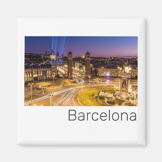 Aimant Barcelona Plaza de Espana Catalogne Espagne Couche (Devant)