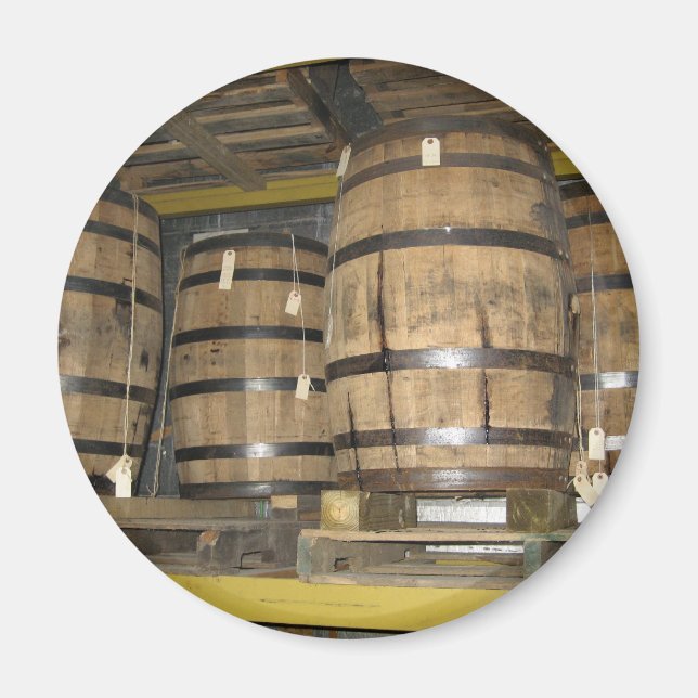 Aimant Barils de Whiskey (Devant)