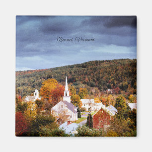 Aimant Barnet, Vermont, automne en Nouvelle-Angleterre